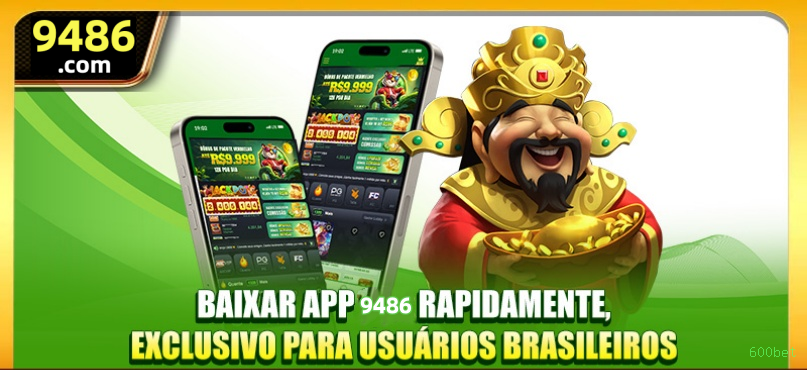 Imagem promocional da 600bet mostrando a plataforma e suas vantagens